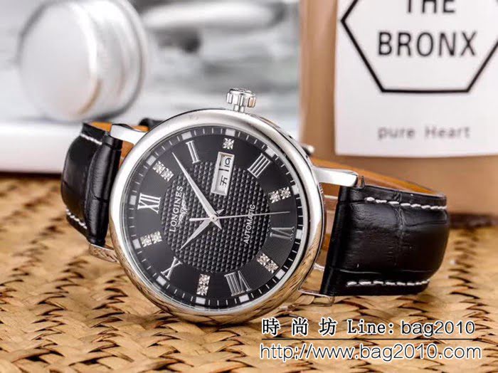 LONGINES浪琴 經典大三針 全自動機械 精品男士腕表 WSS2304